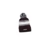 Bonnet CCM Team Fleece A Pompon Noir/blanc
